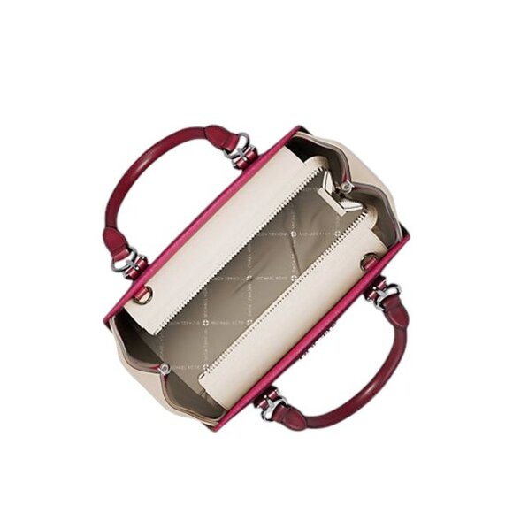 MICHAEL KORS Marilyn Small Color-Block Saffiano Leather Messenger Bag – NWT - Picture 2 of 16